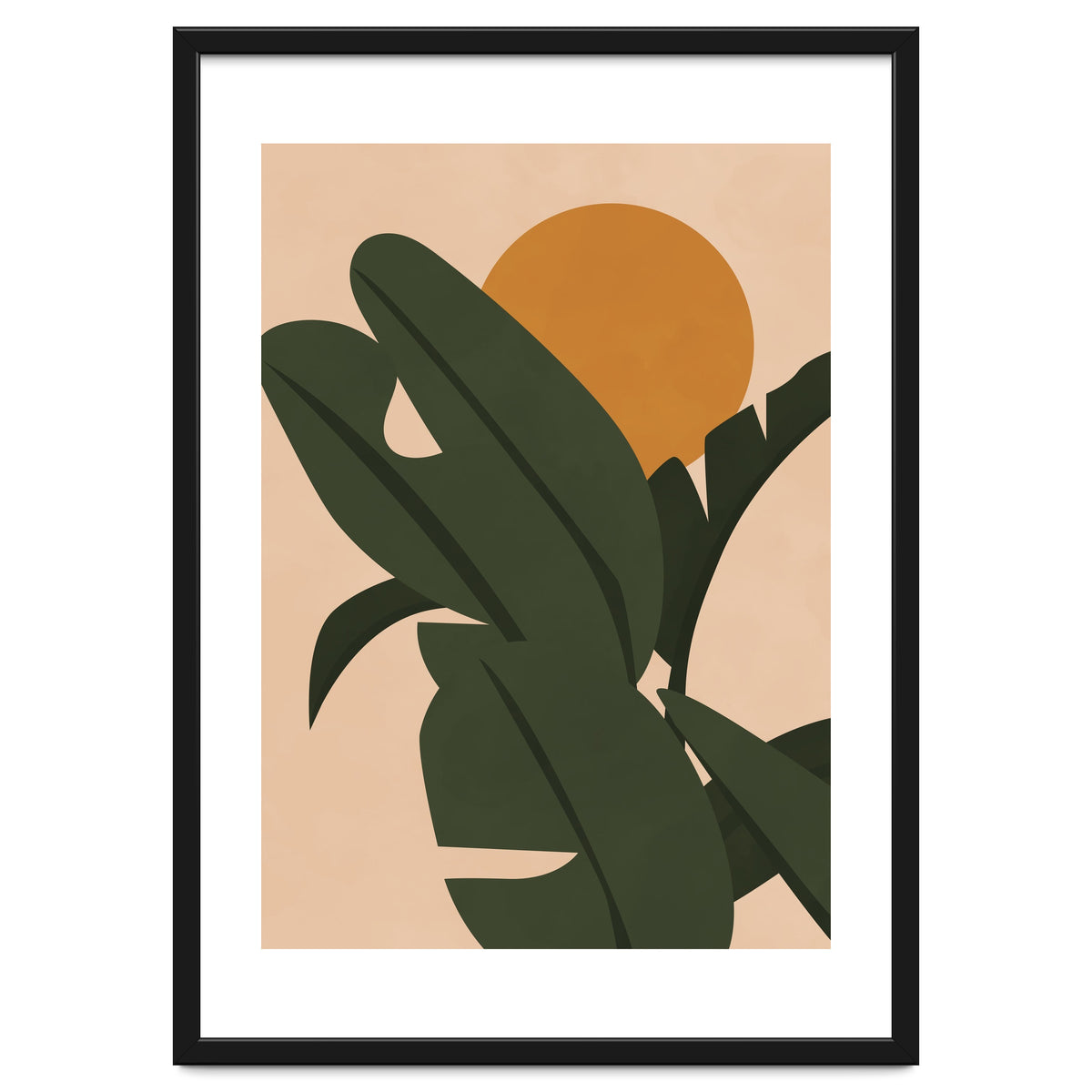 Banana Leaves Boho Style