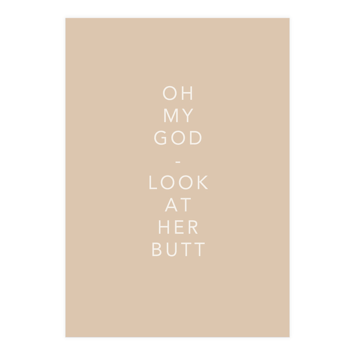 HER BUTT (Print Only)