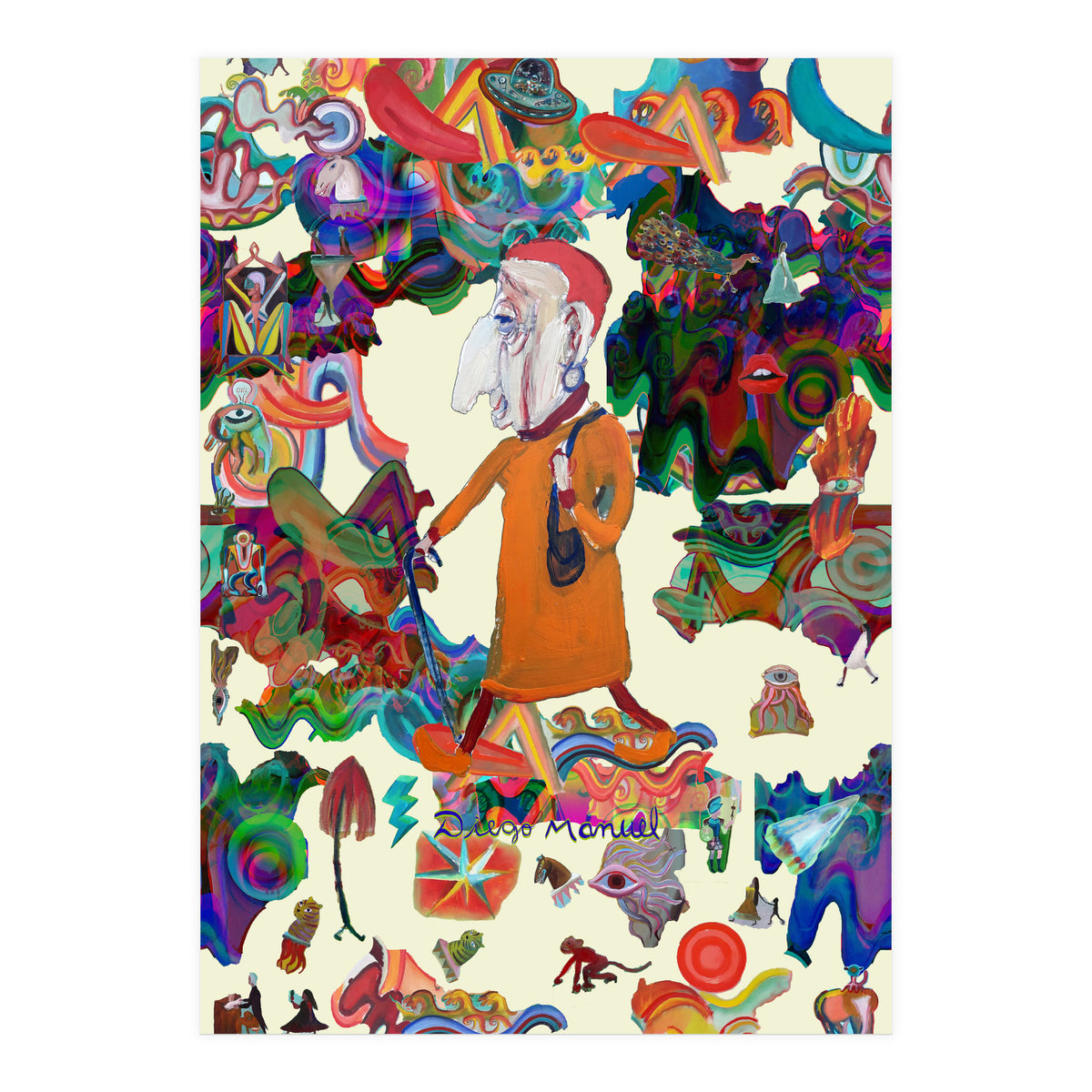 Graffitis 2021 Tapiz 66 (Print Only)