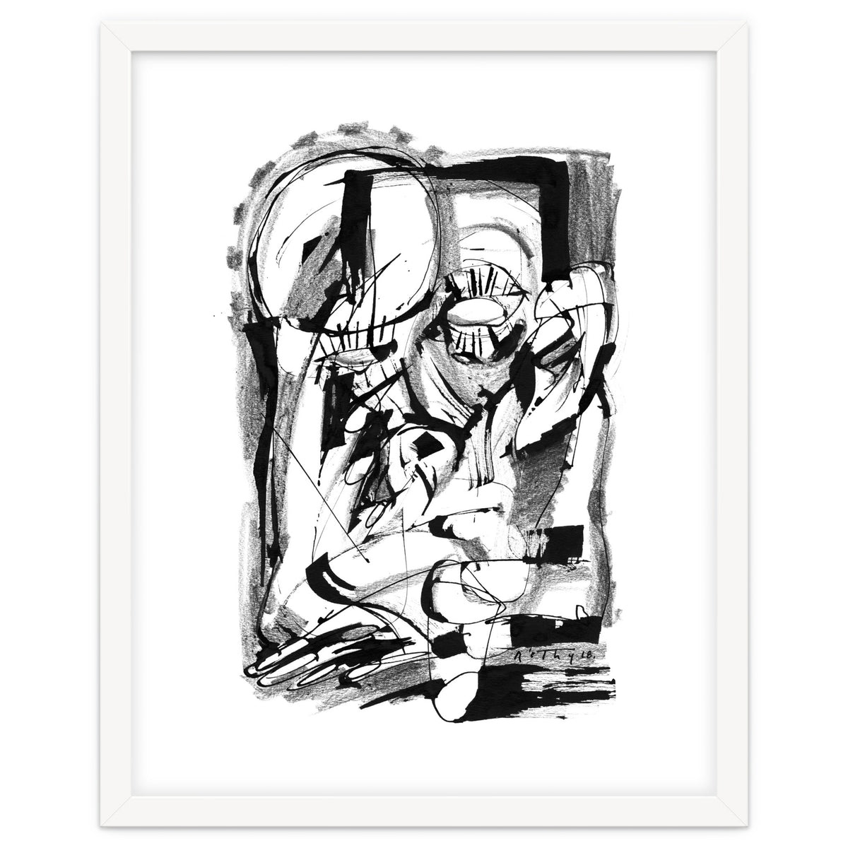 Power of the Mind - b&w