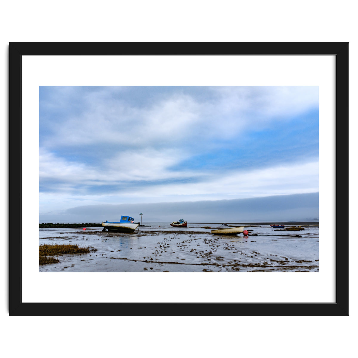Moored Boats, Morecambe Bay