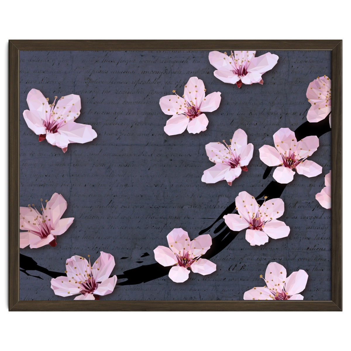 Triangulated Cherry Blossoms