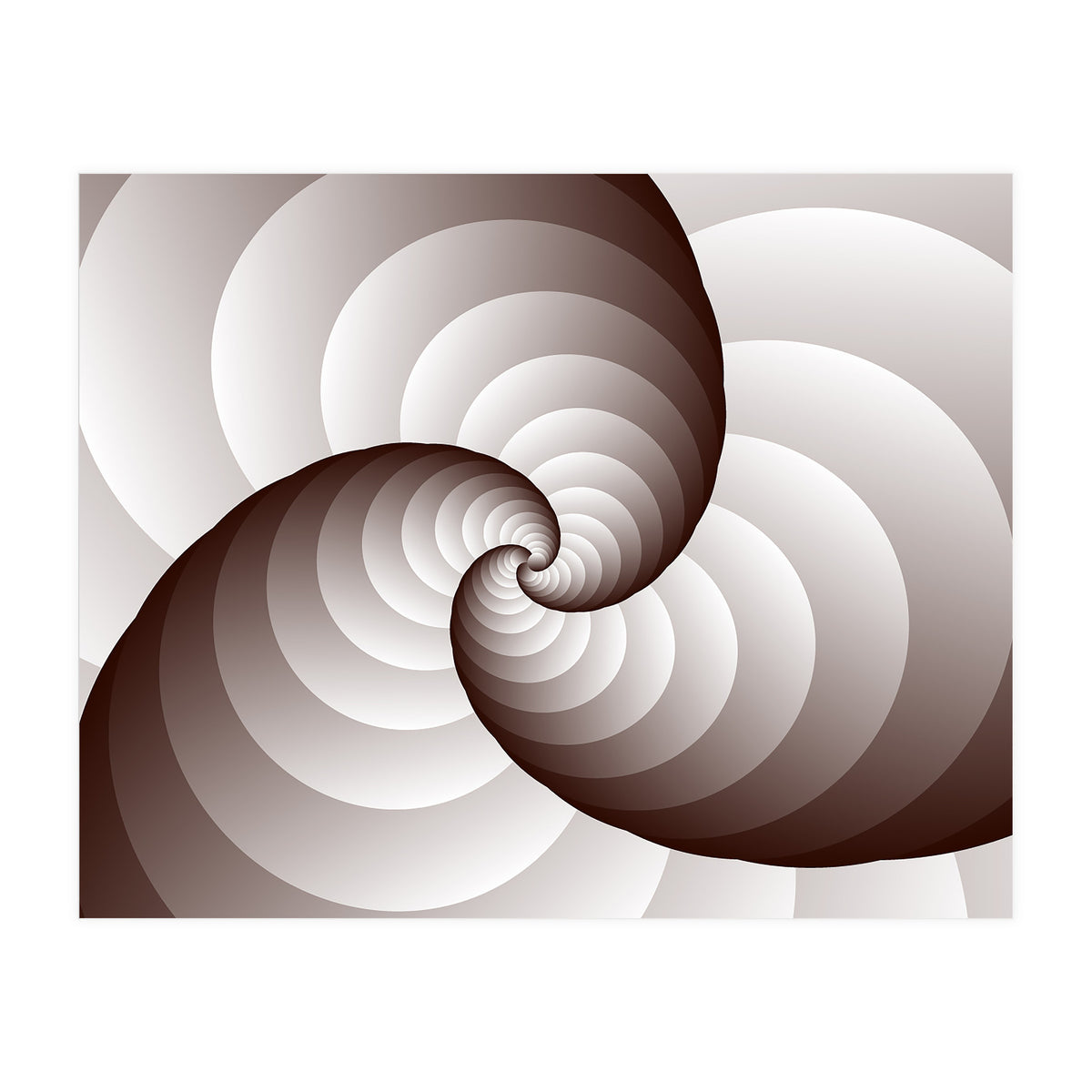 Spiral Pattern Art (Print Only)
