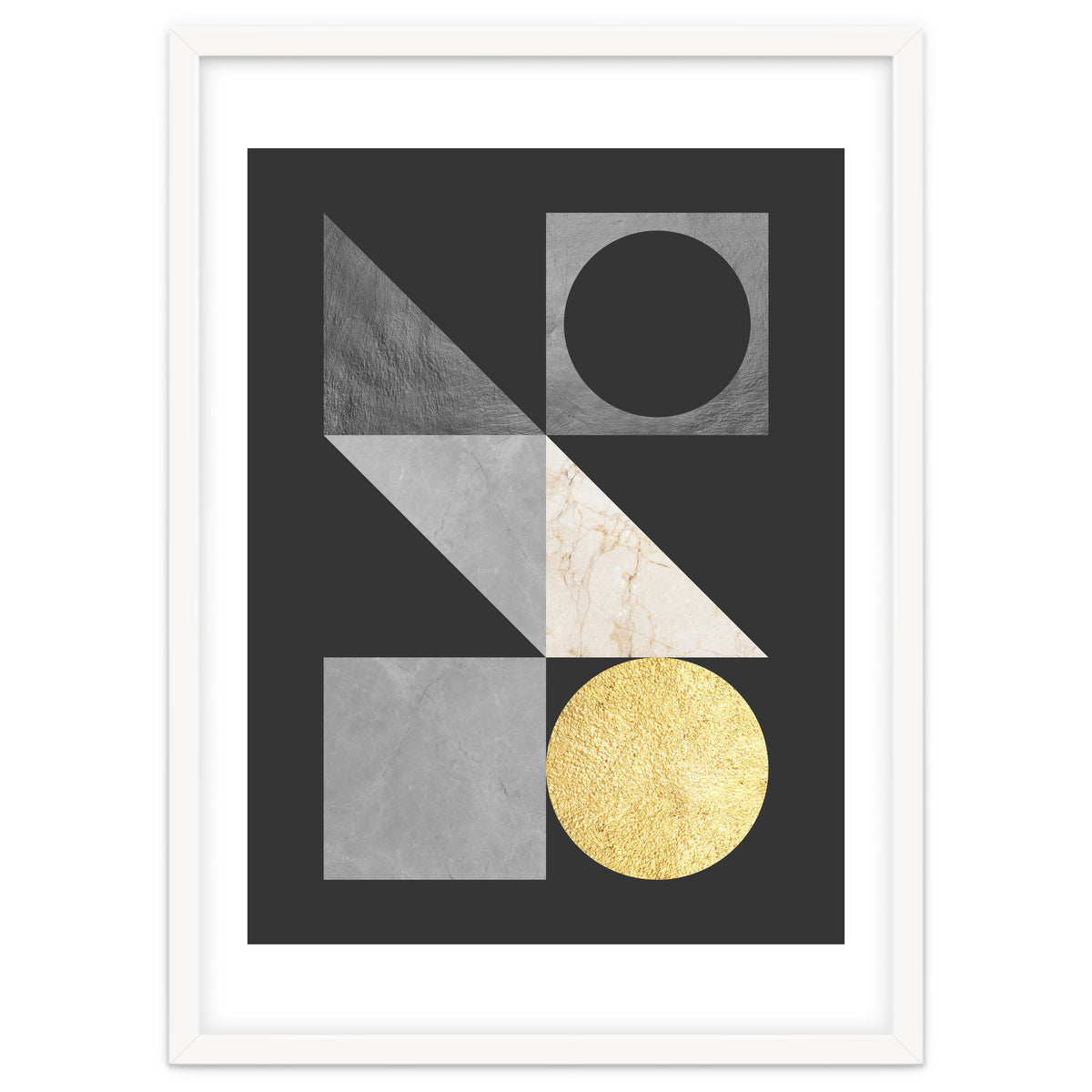 Marble and gold VII