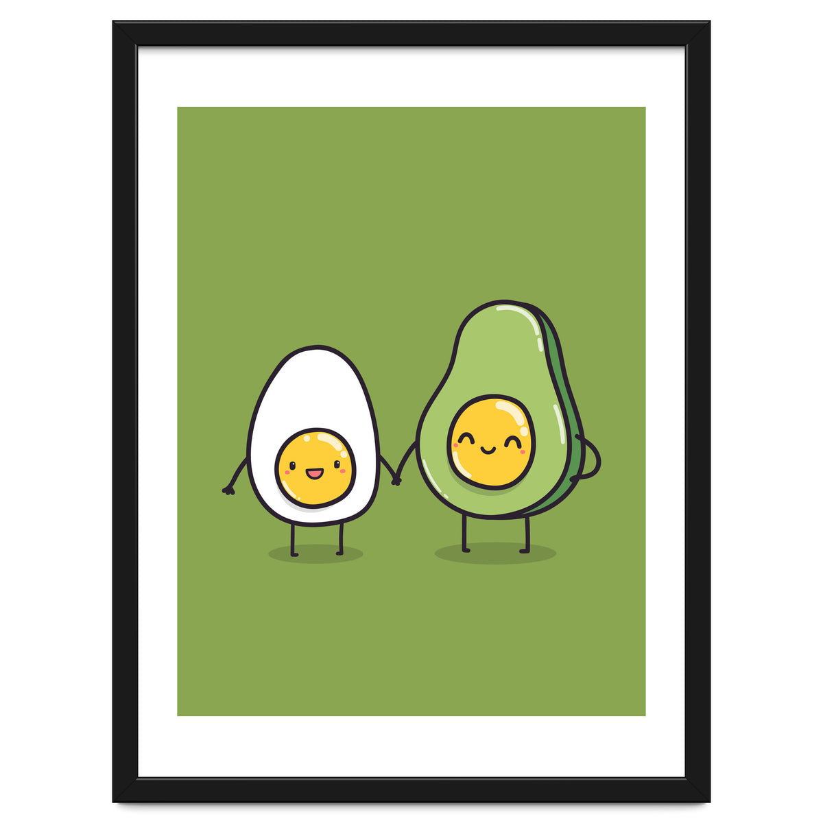 Egg Avocado best friends