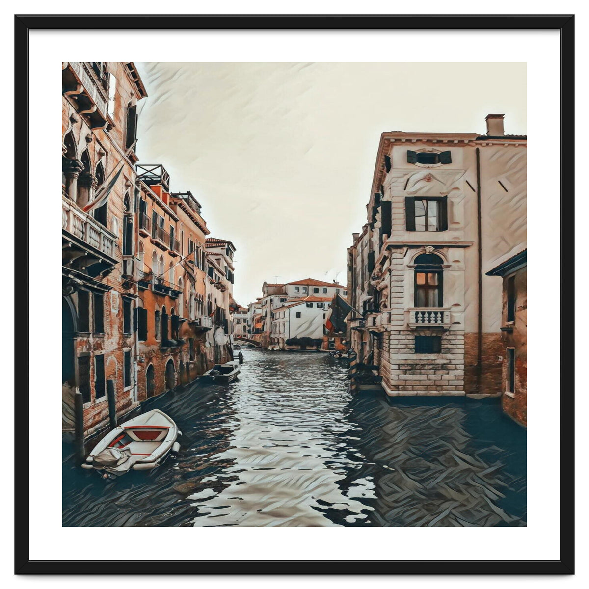 Water Way In Venice