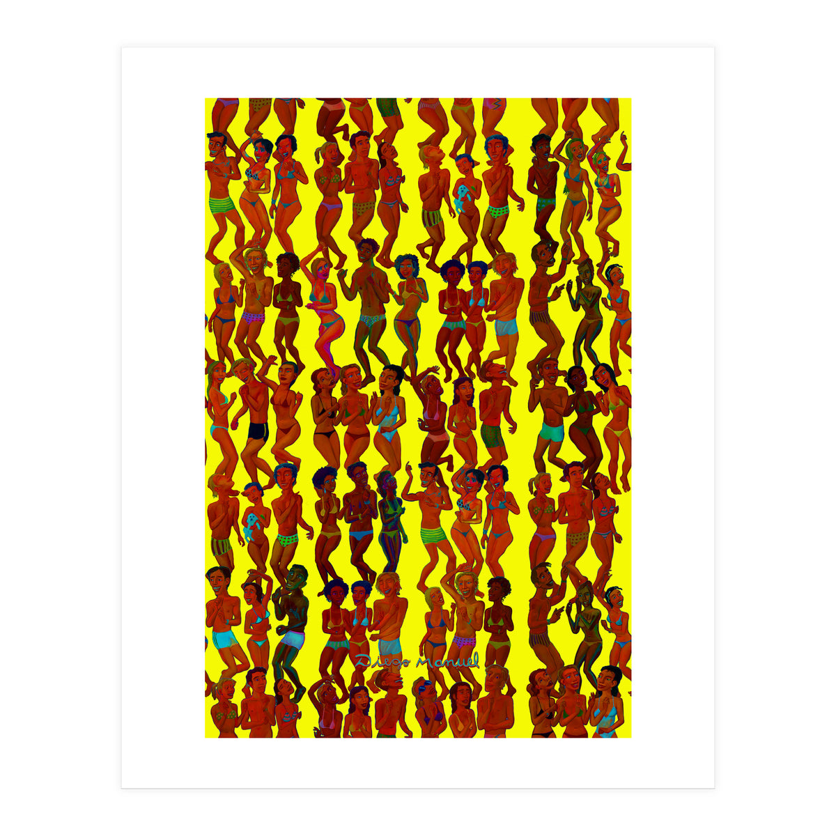 Fiesta En La Playa 11 (Print Only)