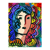 Rainbow Portrait Girl (Print Only) thumbnail