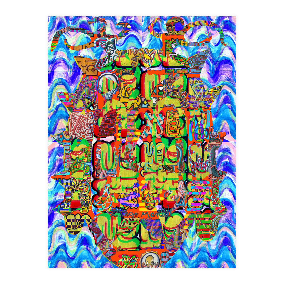 Graffiti Digital 7 (Print Only)