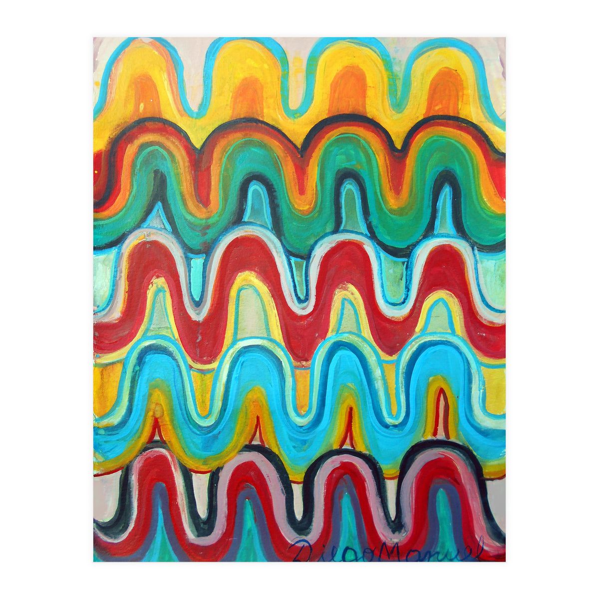 Pop Multicolor 5 (Print Only)