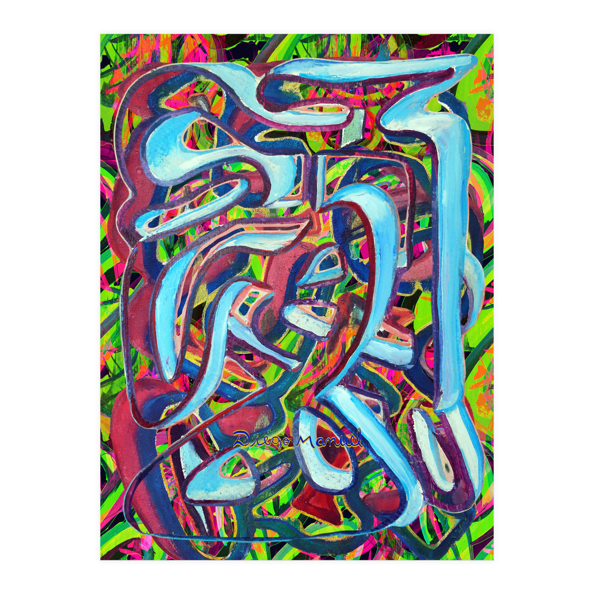 Graffiti Digital 2022 906 (Print Only)