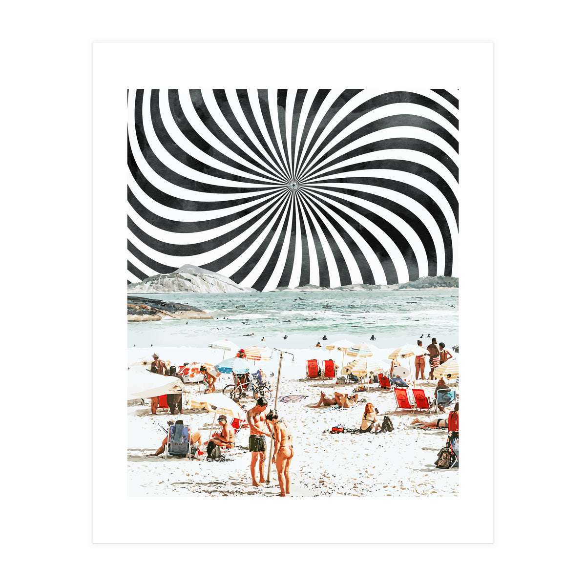 Summer On The Beach (Print Only)