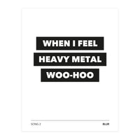 Blur - Song 2 (Print Only)