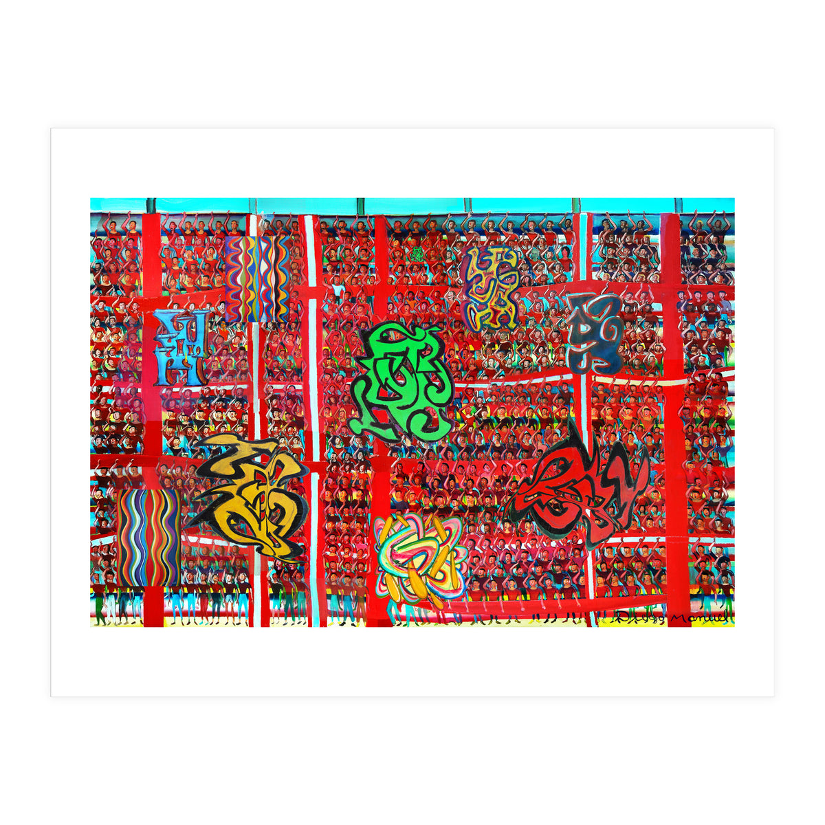 Gran Hinchada Roja 4 (Print Only)