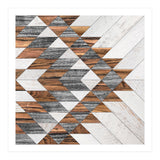 Urban Tribal Pattern No.12 - Aztec - Wood (Print Only) thumbnail