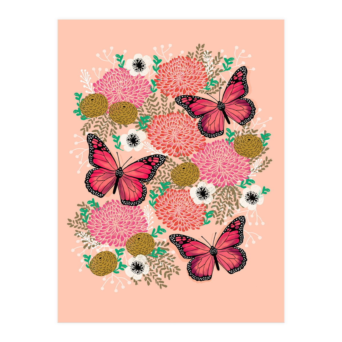 Monarch Butterfly (Print Only)