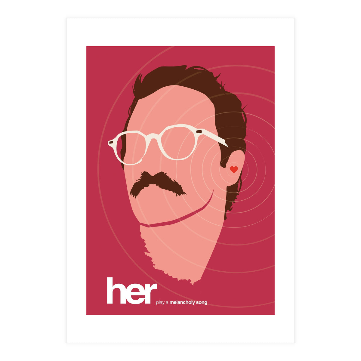 Her movie poster (Print Only)