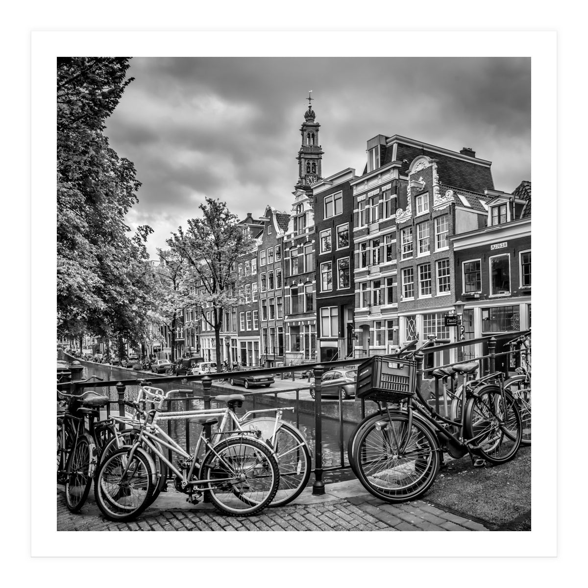 AMSTERDAM Flower Canal  (Print Only)