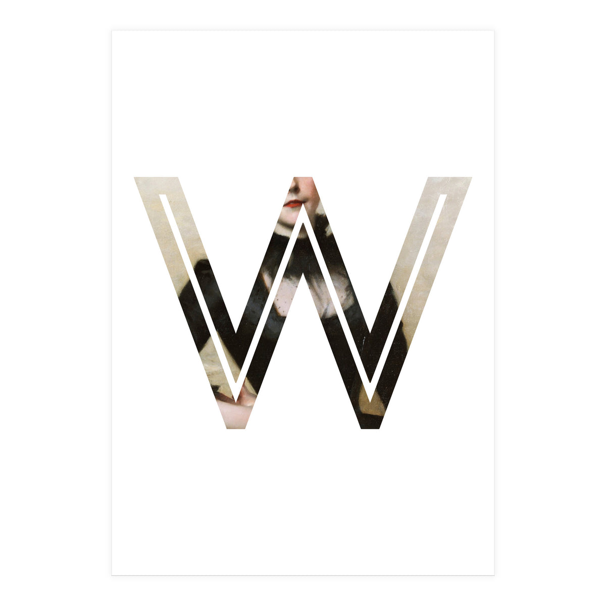 Letter W - (Impress) (Print Only)