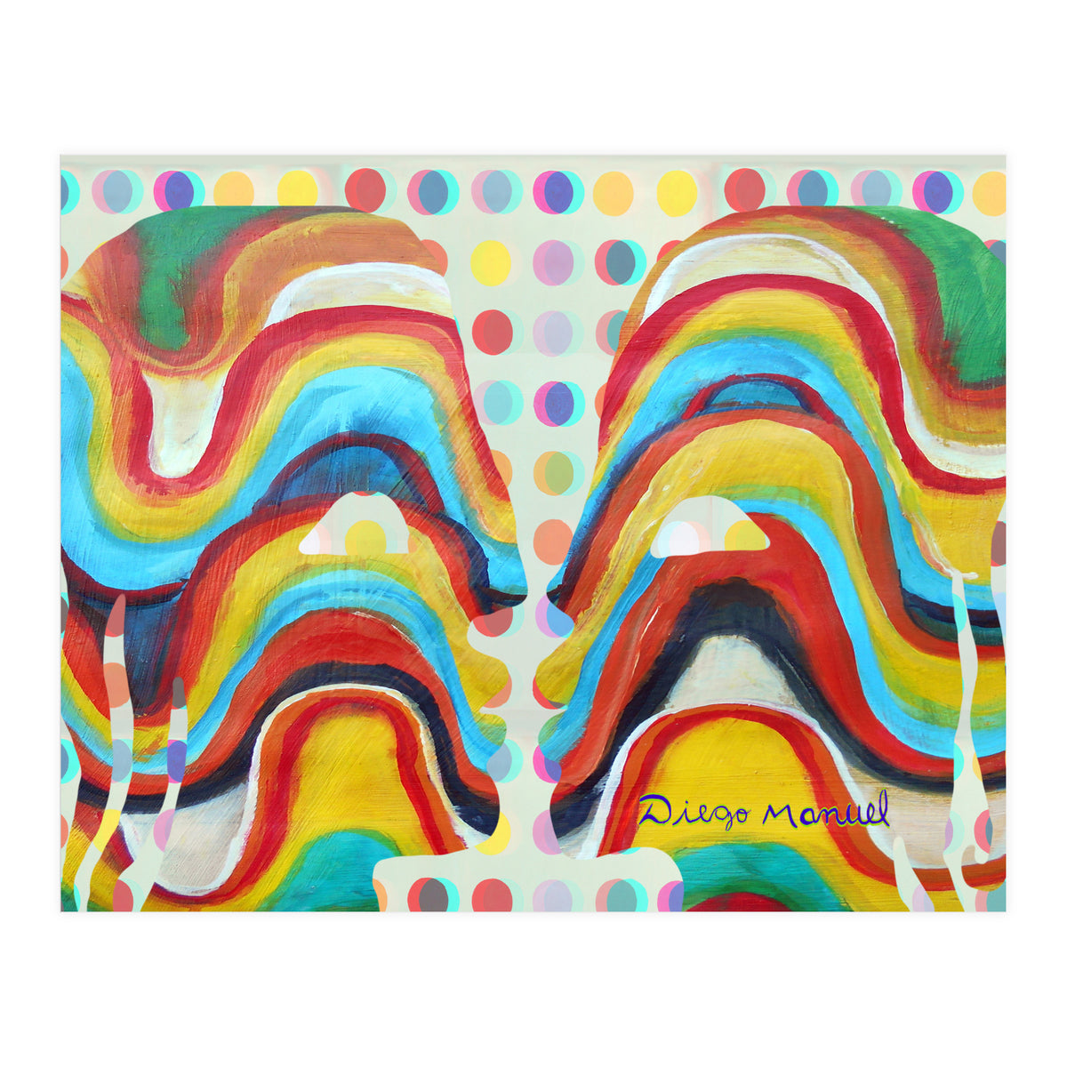 Abstracto Pop Nuevo B6 (Print Only)