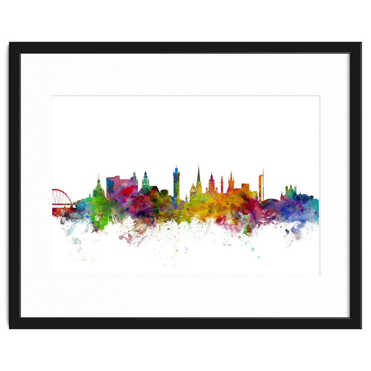 Glasgow Scotland Skyline