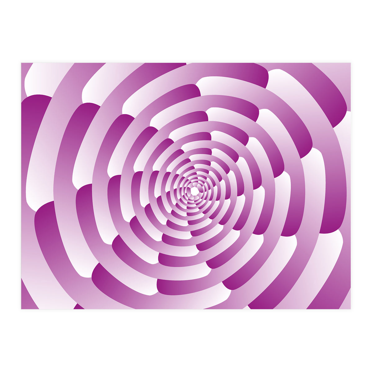 Abstract Pink Spiral (Print Only)