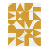 My Favorite Geometric Patterns No.13 - Mustard Yellow (Print Only) thumbnail