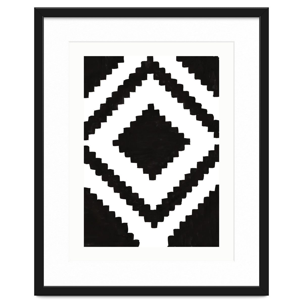 Patterns Aztec Black