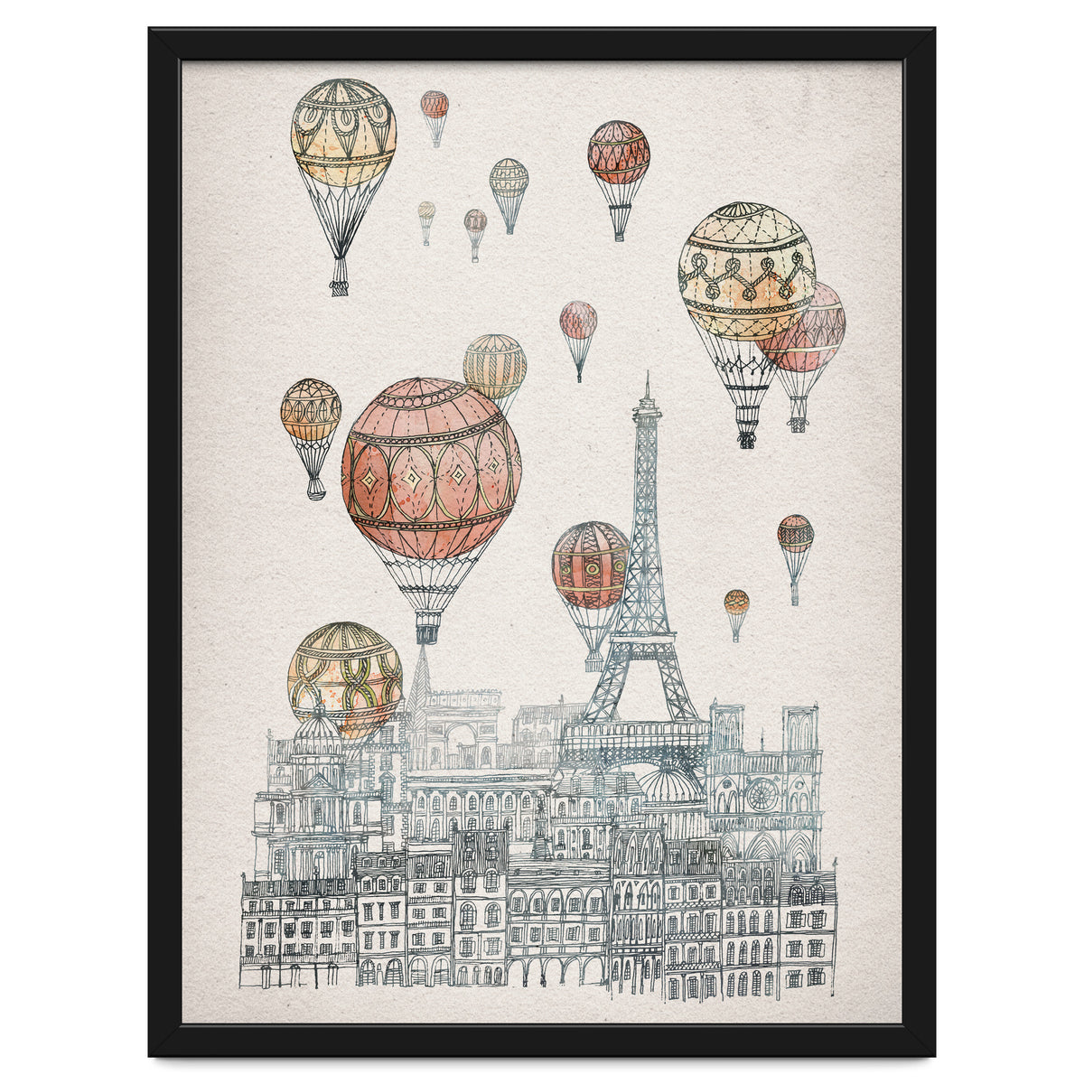 Voyages Over Paris