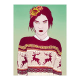 Sweater Weather Lady (Print Only) thumbnail