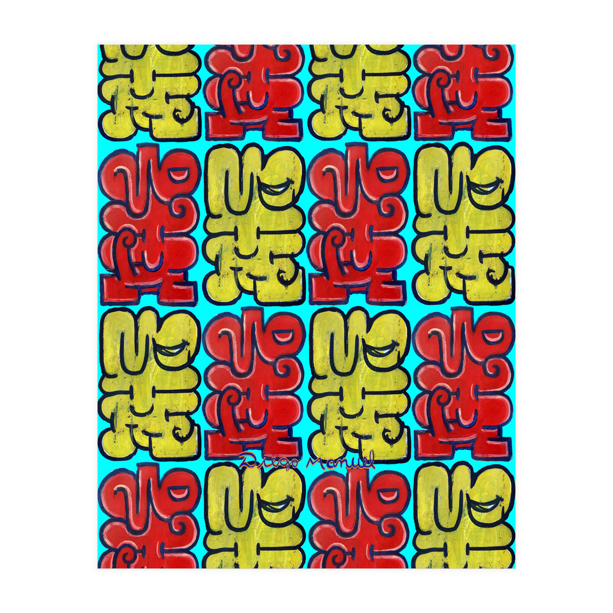 Garffiti 23 33 Tapiz (Print Only)