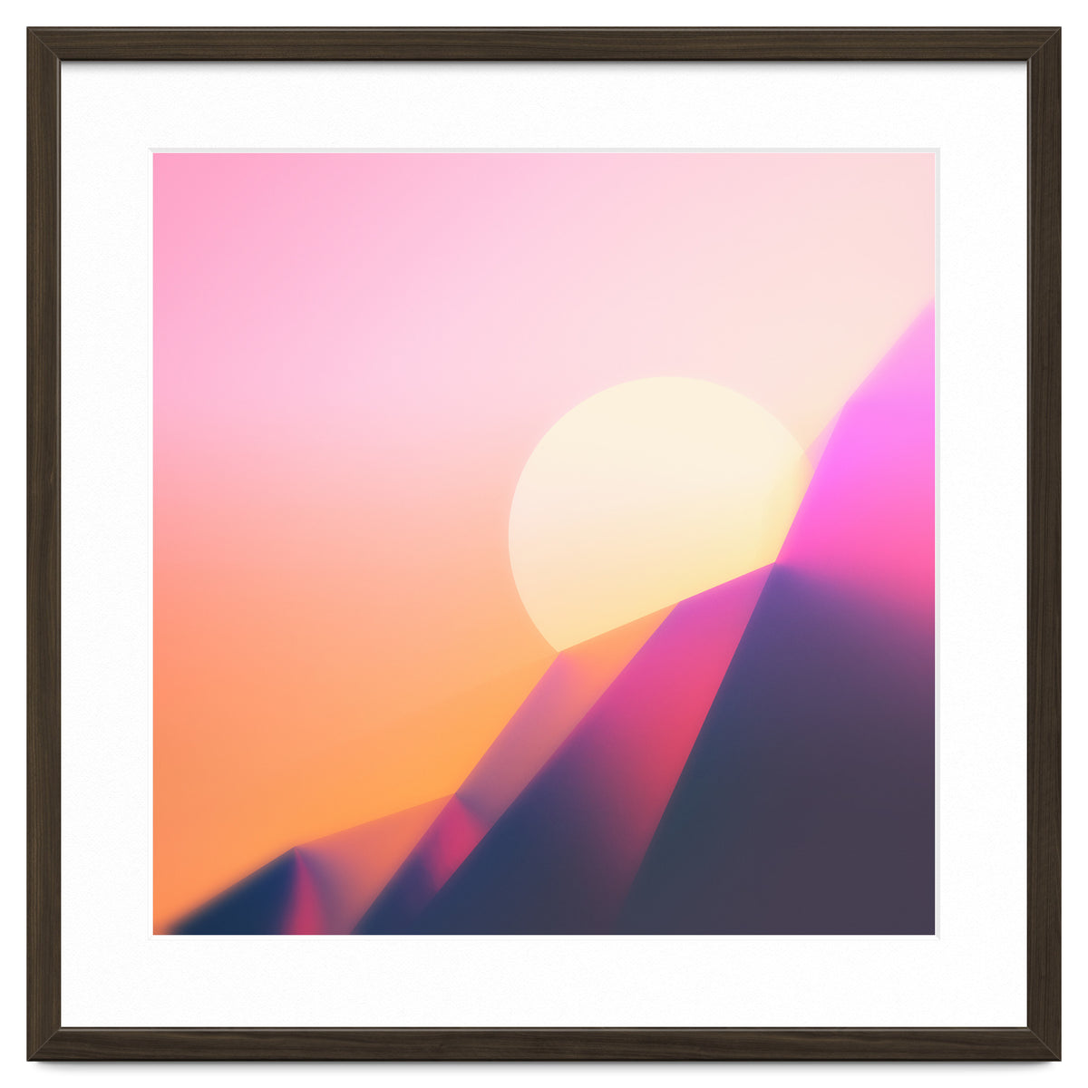 Sun Desert Mountain Sky