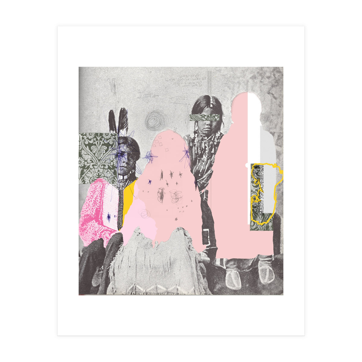 Indian Family Portrait Disaster · Childhood (Print Only)