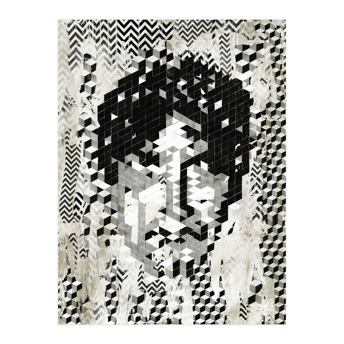 Cube Head (Print Only)