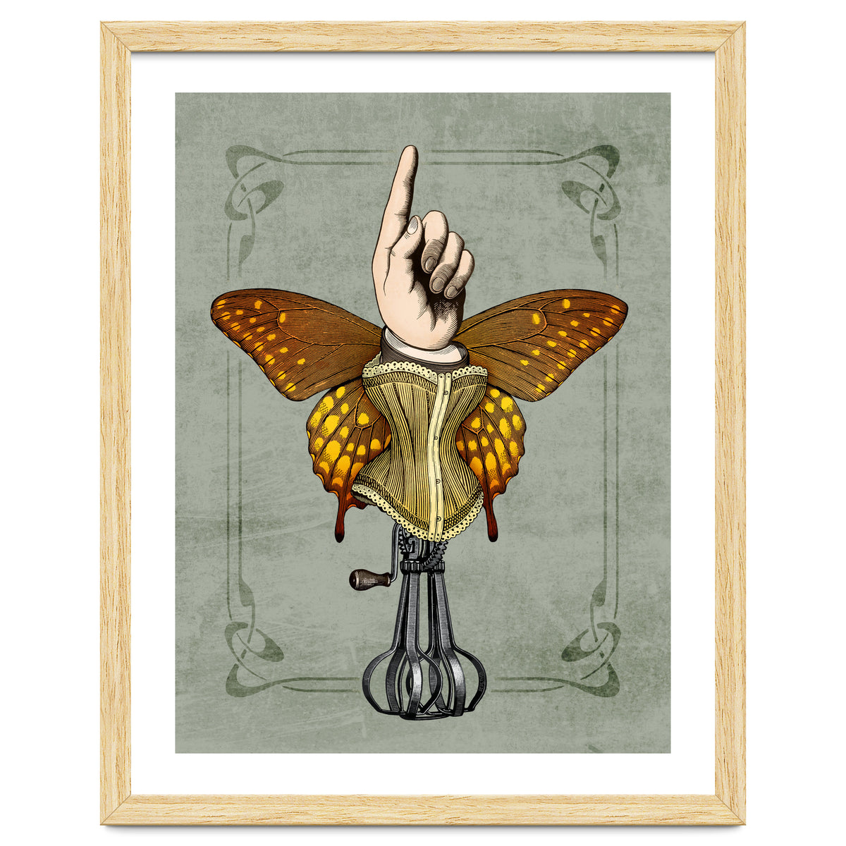 Butterhand Portrait
