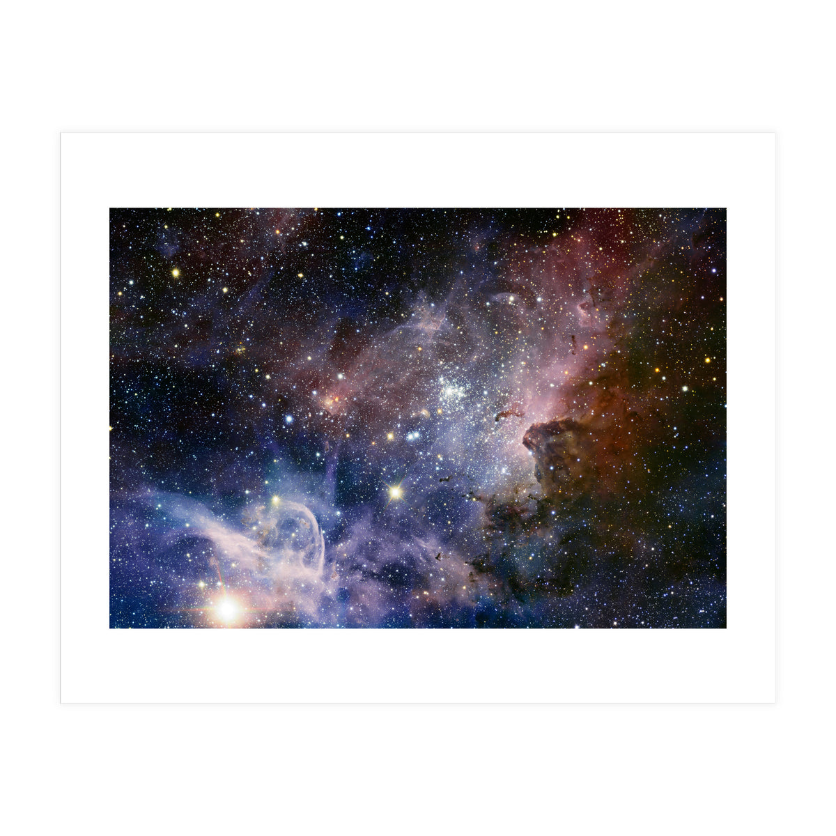 Carina Nebula's Hidden Secrets (Print Only)
