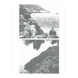 Printed Positano in Grey  (Print Only) thumbnail