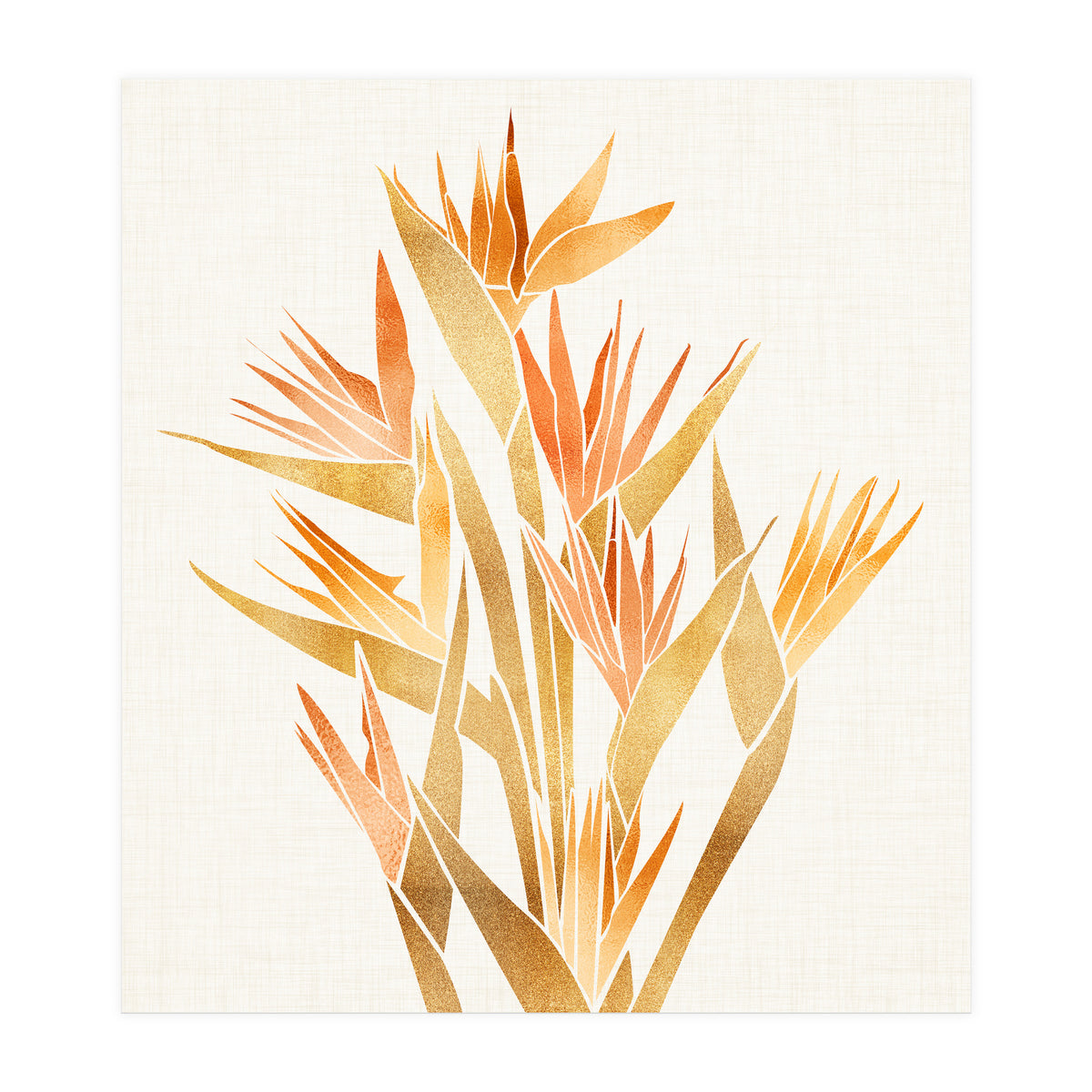 Tropical Bird of Paradise Bouquet (Print Only)