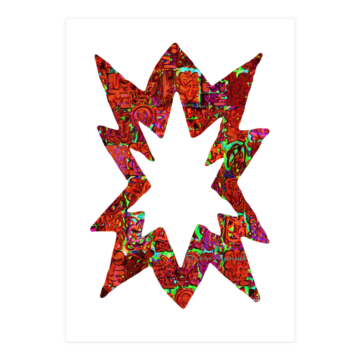 Graffiti Digita 2023 14  (Print Only)