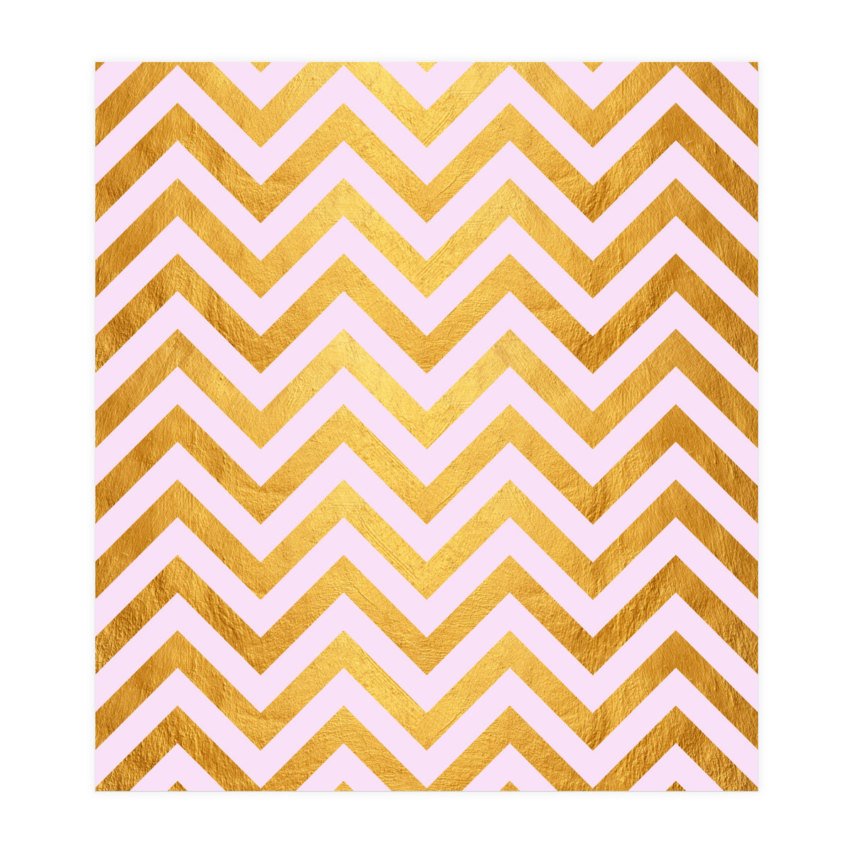 Chevron Golden IV (Print Only)