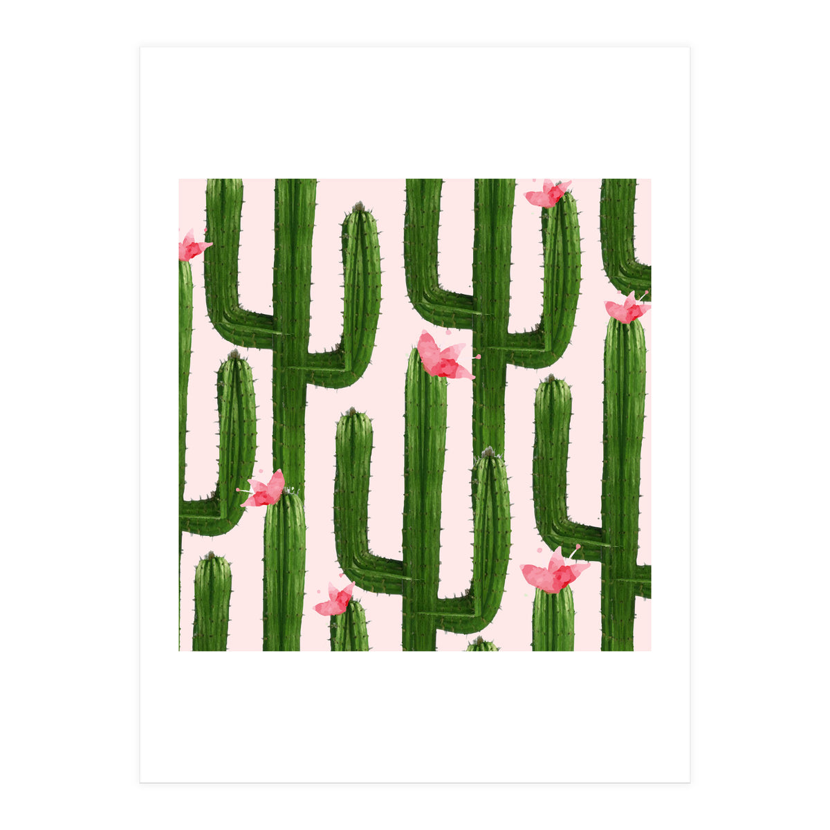 Happy Cacti (Print Only)