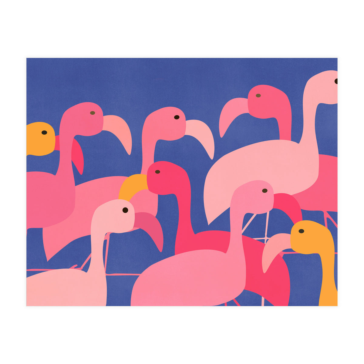 Flamingo Party (Print Only)