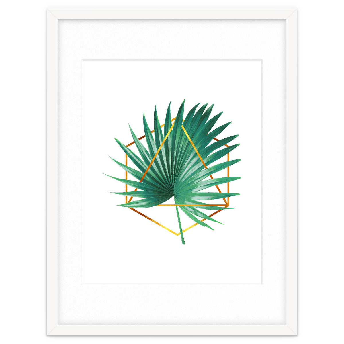 Tropical Palm Leaf 01