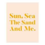 Sun, Sea, The Sand & Me (Print Only) thumbnail