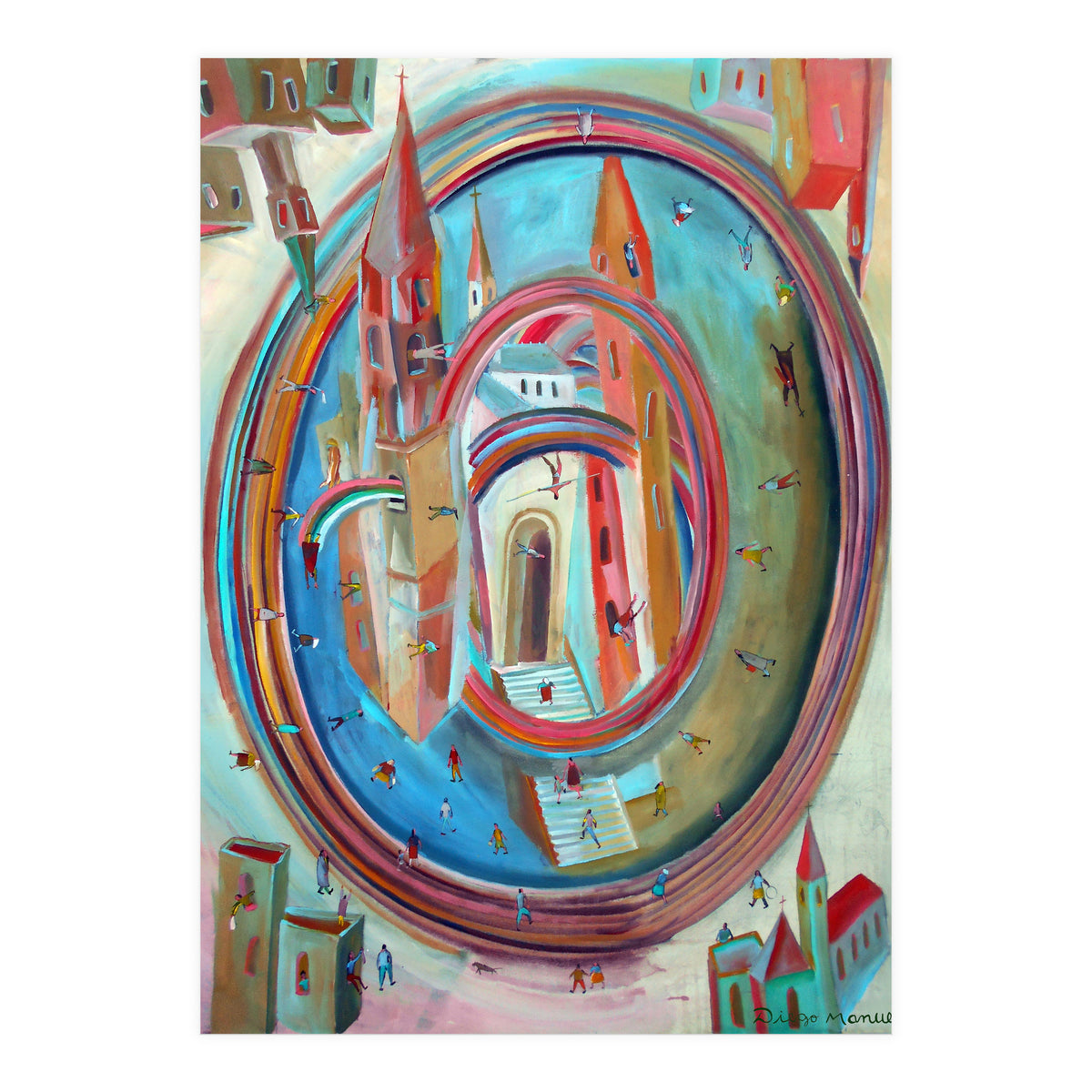 Plaza Redonda B (Print Only)