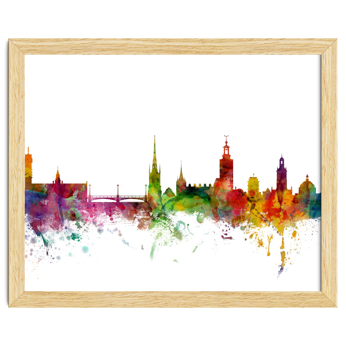 Stockholm Sweden Skyline