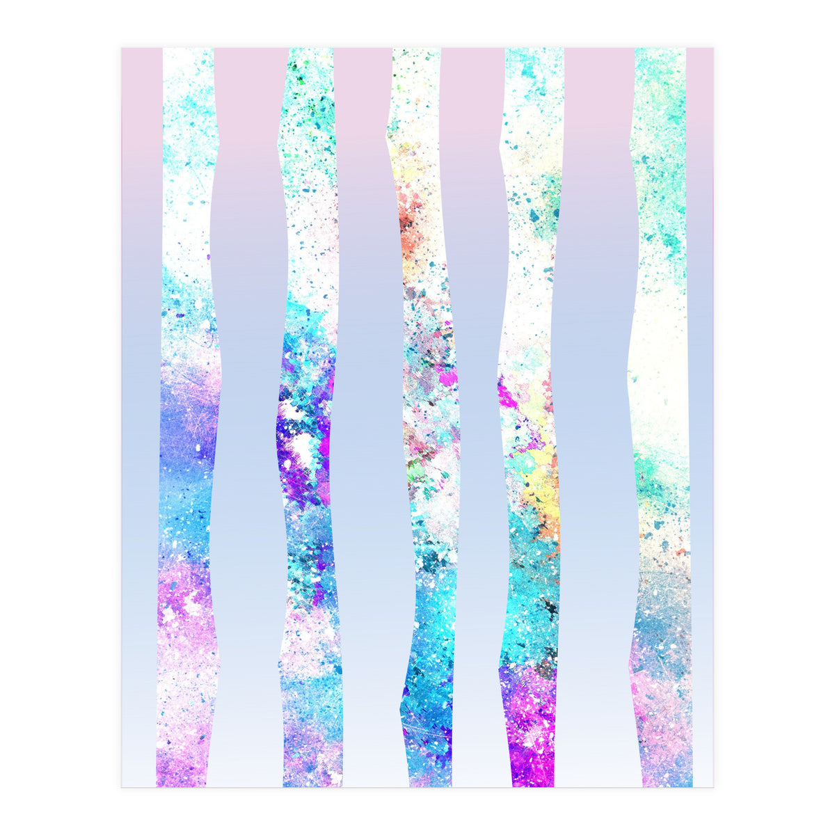 Watercolor Trees (Print Only)