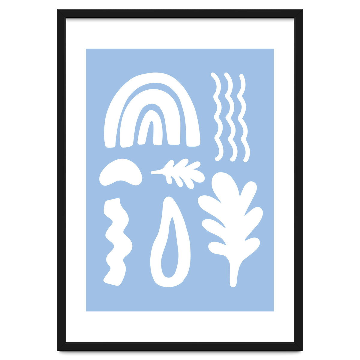 Abstract Happy Shapes