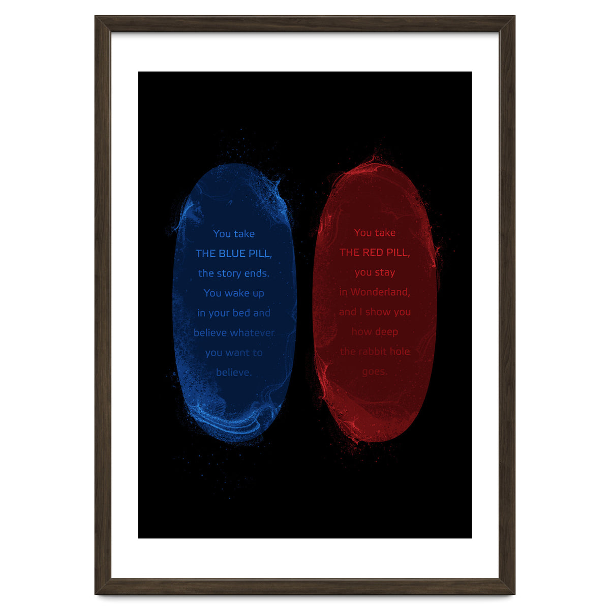 Red Blue Pills The Matrix