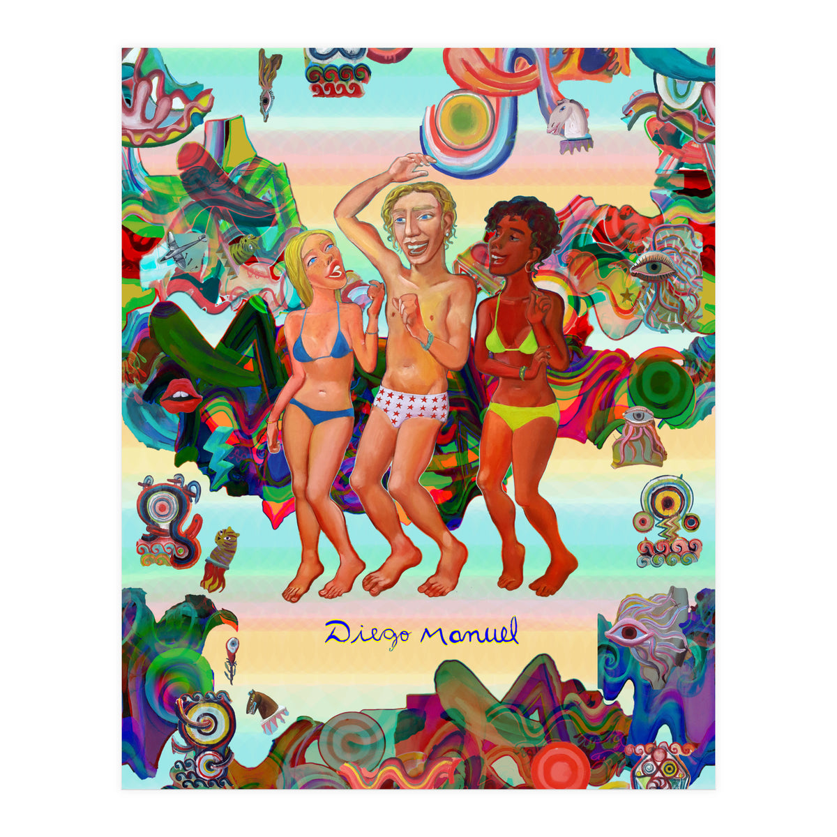 Graffitis 2021 Tapiz 94 (Print Only)